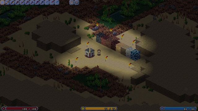 Isometria Devlog 32 - Steam Overlay, Block Press, Slime Gear  - Made with Pygame and Python