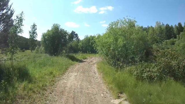 Веломаршрут Таежный-Елкино-Чащавита, река Тура. Июнь 2021. Часть 1 из 2. смотреть онлайн