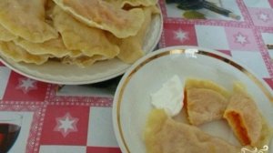 Вареники с тыквой