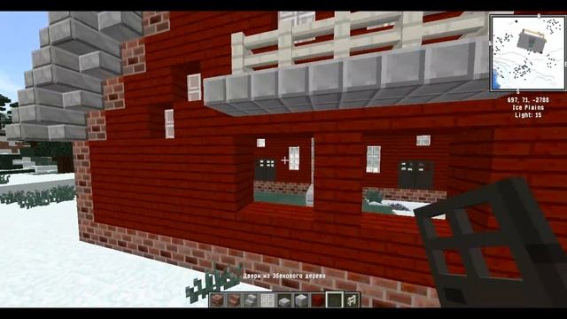ЗИМНИЙ ДОМ В МАЙНКРАФТЕ / WINTER HOUSE IN MINCRAFT смотреть онлайн