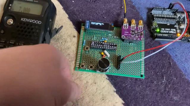 ATMega328p-powered Si5351a VFO смотреть онлайн