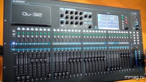 mmag.ru: ALLEN & HEATH QU-32 - цифровая микшерная консоль и дополнение ME