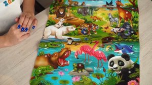 3524463 Говорящий электронный плакат «Весёлый зоопарк»