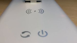 Настольный светильник на светодиодах СТАРТ CT302 черный, LED 10Вт, с беспроводной зарядкой Qi