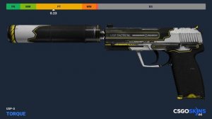 USP-S Torque - Skin Float And Wear Preview