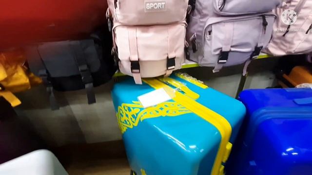 Чемоданы Kazakhstan тройка. Новинки. Барахолка алматы. Оптом. Алматы базары.