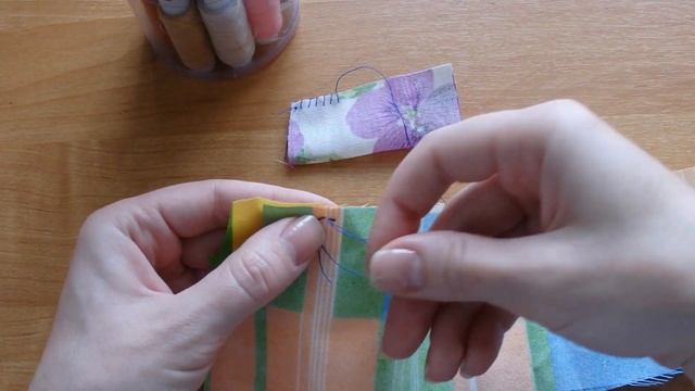 Интересный способ обработки среза ткани вручную / ОБМЕТОЧНЫЙ ШОВ по-другому смотреть онлайн