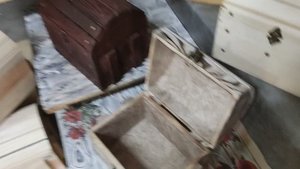 Сундуки из дерева ручной работы