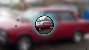 вишнёвая семёрка неоновые фары на стеклах танировка