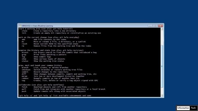 Using Git help | Git and Github Tutorial | Information Tech | Tutorial #8
