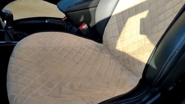 Накидки из алькантары с узкой спинкой