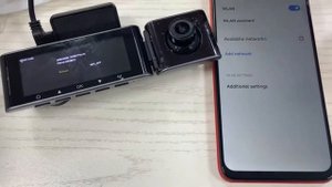 AZDOME #M550 - How to Connect phones to WiFi