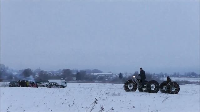 Обзор двухмоторного мотовездехода 