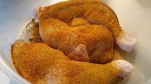 Запеченные куриные окорочка
