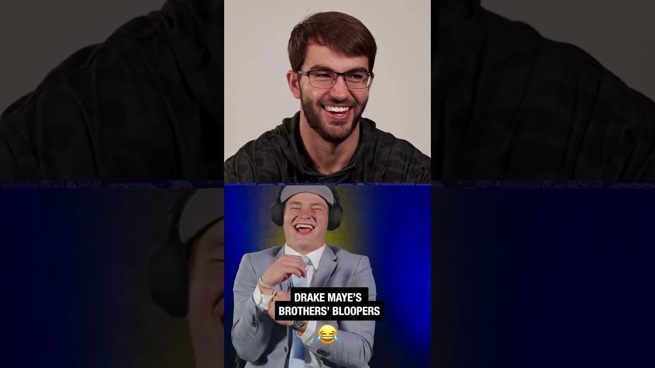 We asked Drake Maye's brothers to record a special message. This is what we got