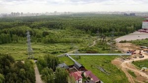 Облет ЖК Homecity от Comcity. Румянцево. Метро Румянцево. Новая Москва. Новостройки Москвы.