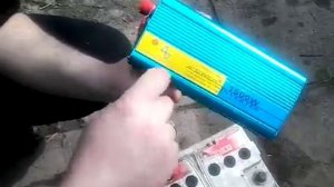 ✅ 220 вольт в салоне автомобиля через инвертор из Китая (тест под нагрузкой)