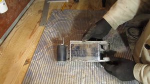 Гриндер из шлифмашины.