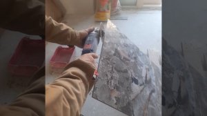 зарез плитки под угол 45
