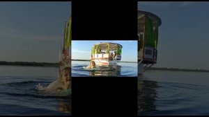 Колёсный пароход Цыганка. Уникальный катер с колесным приводом работает на Волге в Саратове.