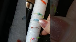 Настрой на омуля. На эти мухи омуль ловится очень хорошо