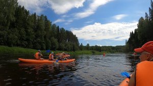 Сплав по реке Волга с Бенскими порогами