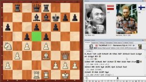 Шахматы. Михаил Таль ЖЕРТВУЕТ и ставит МАТ двумя оставшимися фигурами!