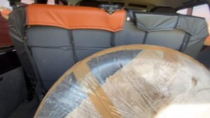 УАЗ Хантер / Решил проблему с тяжелой запаской