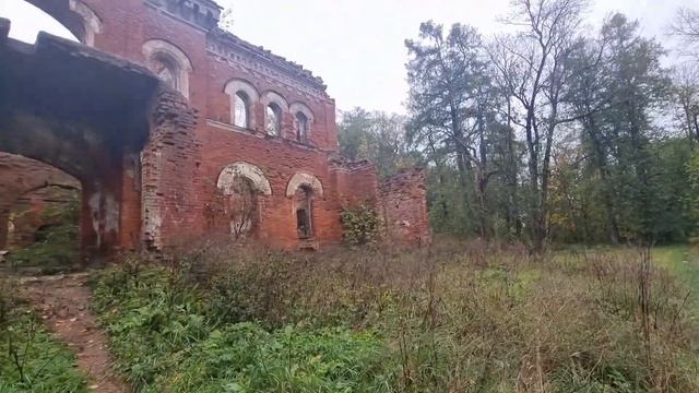 Усадьба Врангеля в д. Торосово. Забвение былой роскоши...