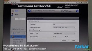 KYOCERA Command Center RX