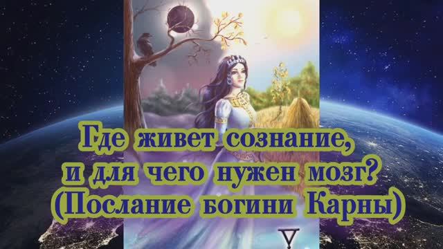 Где живет сознание, и для чего нужен мозг? (Послание богини Карны)