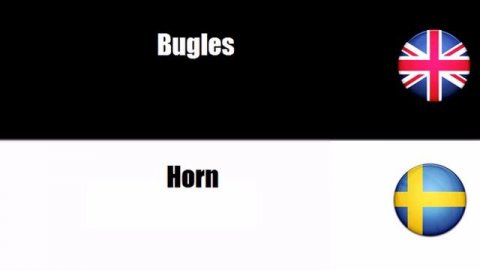 LEARN SWEDISH = Brass instruments