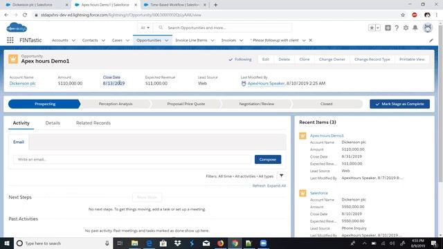 Salesforce Automation Tools Workflow Rule and Process Builder | Email Templates | Ep 5 смотреть онлайн