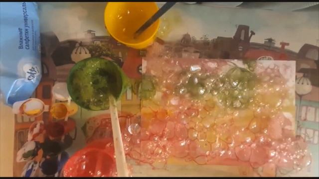 Экспериментирование "Рисование мыльным раствором" смотреть онлайн