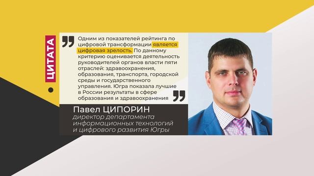 Цитата. Павел Ципорин. Про рейтинг цифровой трансформации. 20.04.2022