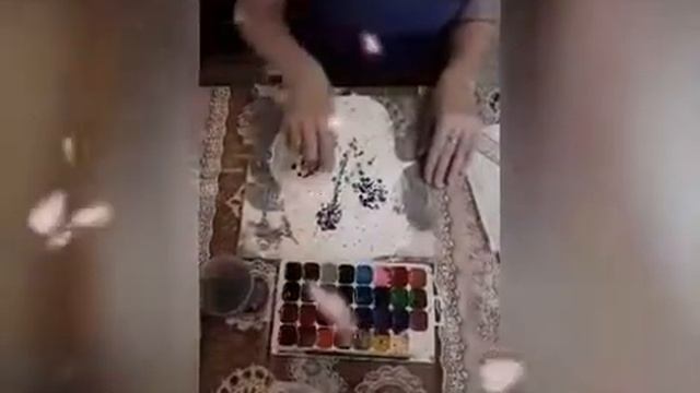 Рисование на пене для бритья смотреть онлайн