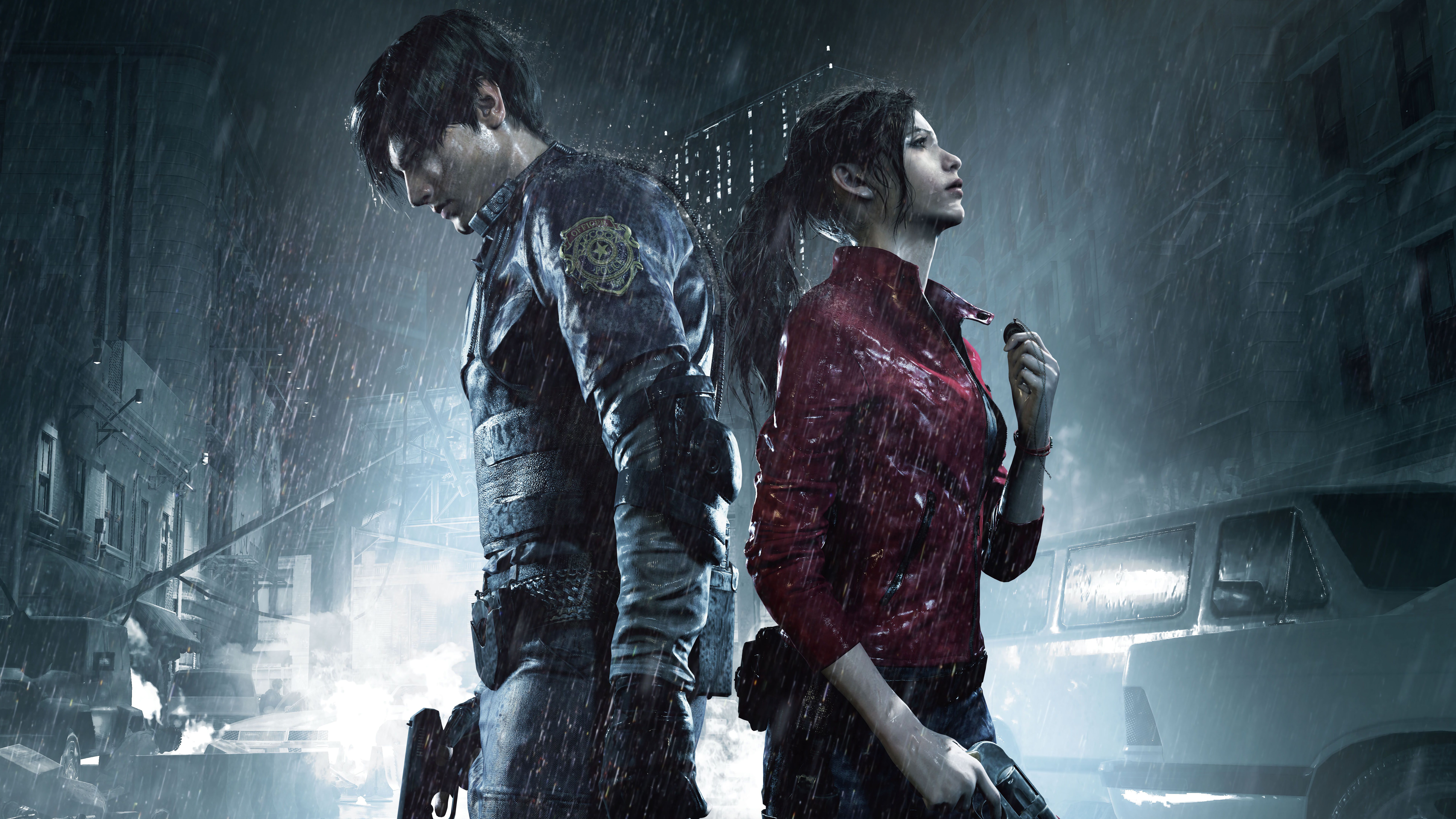 Resident Evil 2 Remake. Прохождение за Леона Хардкор. Стрим №4