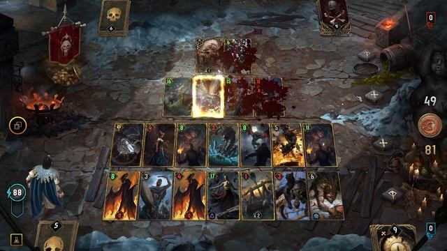 Gwent Rogue Mage - прохождение. Разносим всех на Скеллиге смотреть онлайн