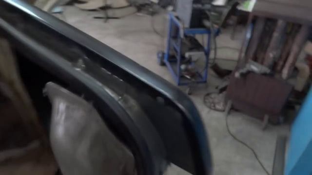 ВАЗ 21099. подгонка и приварка заднего крыла. смотреть онлайн