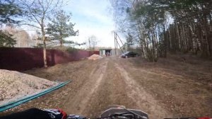 Покатушка с другом на питбайке ATAKI 125 Limited Edition