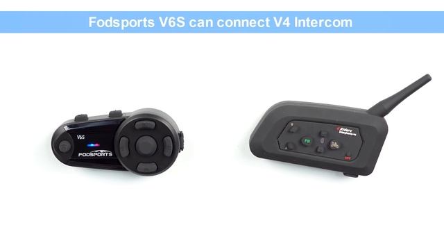 How To Use Fodsports V6S Connect V4 Intercom смотреть онлайн