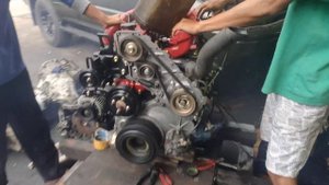 engine toyota 1hdt fte hasil rekondisi