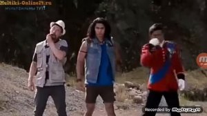 Могучие рейнджеры дино заряд  смешные превращения