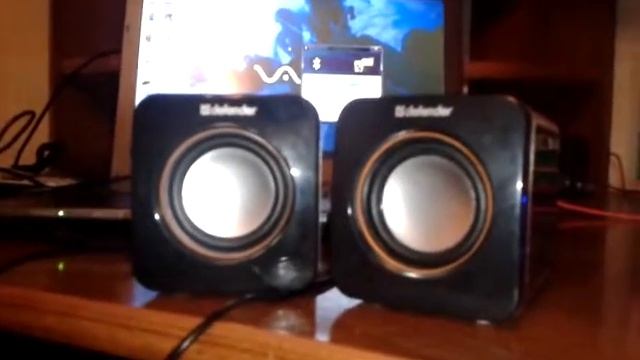ТЕСТ ЗВУКА КОЛОНОК defender spk 530 колонка для телефона смотреть онлайн