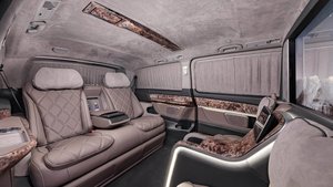 Комплексное решение по созданию VIP-салона для Mercedes V класс от компании Технологии Роскоши