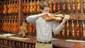 Hristro Todorov, Cremona 2016 | Violin Demonstration