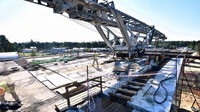 Таймлапс съёмка строительства моста в г. Санкт-Петербург. Таймбокс Про камера 4K+ #satisfying