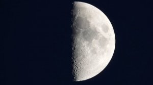 Юпитер со спутниками и Луна на nikon p1000