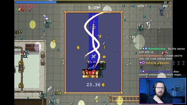 Where do all the bones come from, anyway? | Vampire Survivors Starter Weapon Challenge (16) смотреть онлайн