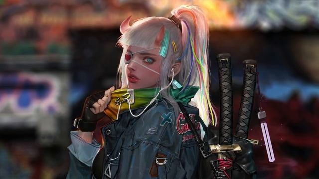 Katana Devil Girl Live Wallpaper | Xanh Share ♥ смотреть онлайн